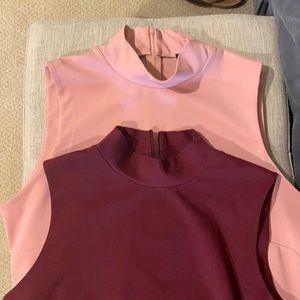 J. Crew Mock Sleeveless Shirts